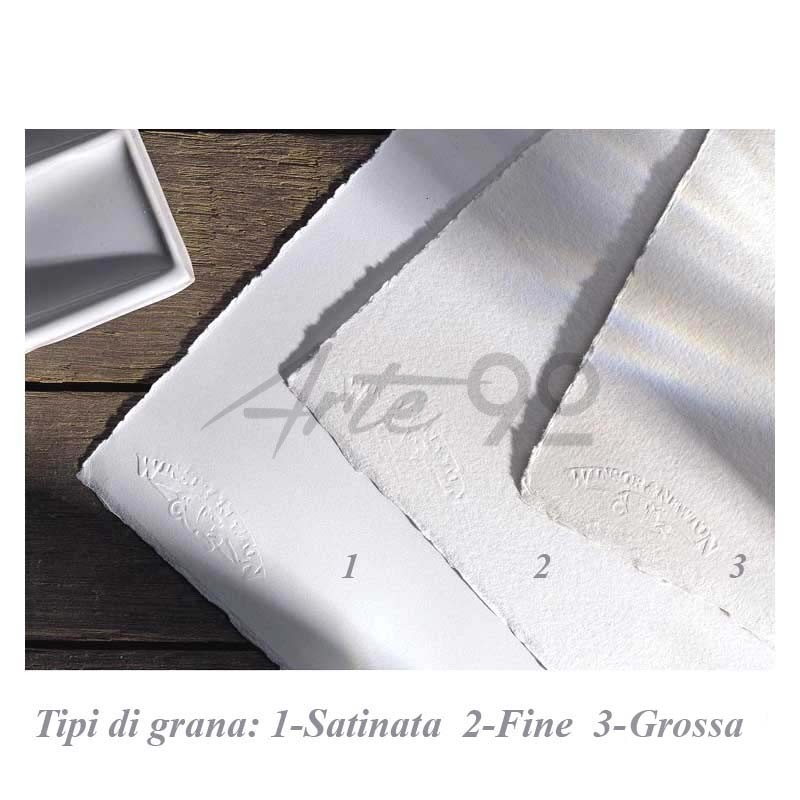 Fogli di carta cm. 56×76 per Acquerello, 300 Gr – 100% Cotone