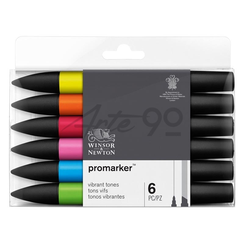 Set ProMarker Toni Vibranti, 6 pennarelli