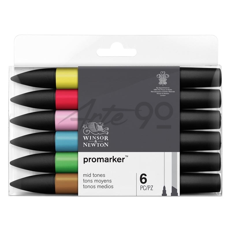 Set ProMarker Toni Medi, 6 pennarelli
