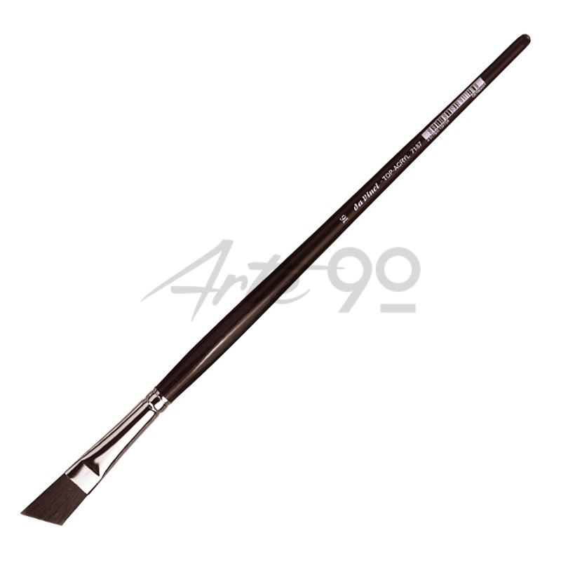 Pennelli Top-Acryl S.7187 - Sintetico M. Lungo, Obliquo