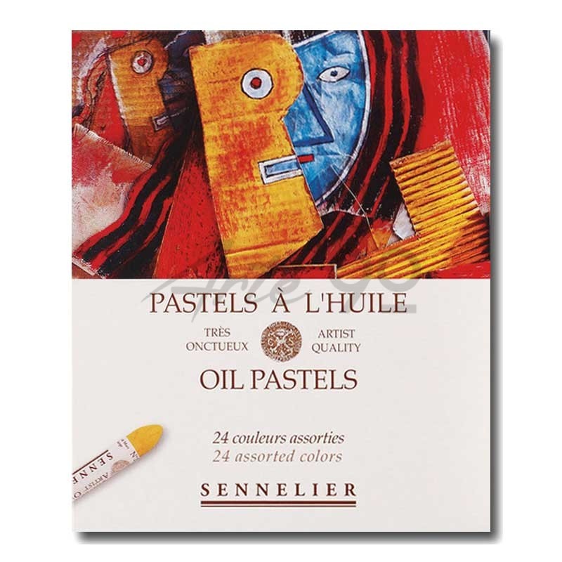 Set 24 Pastelli ad Olio