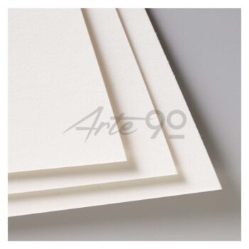 Pastelmat - Set 5 Fogli cm 50x70 da 360gr - Colore Bianco