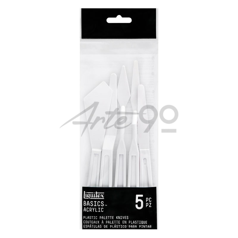 Set 5 Spatole per Dipingere in plastica