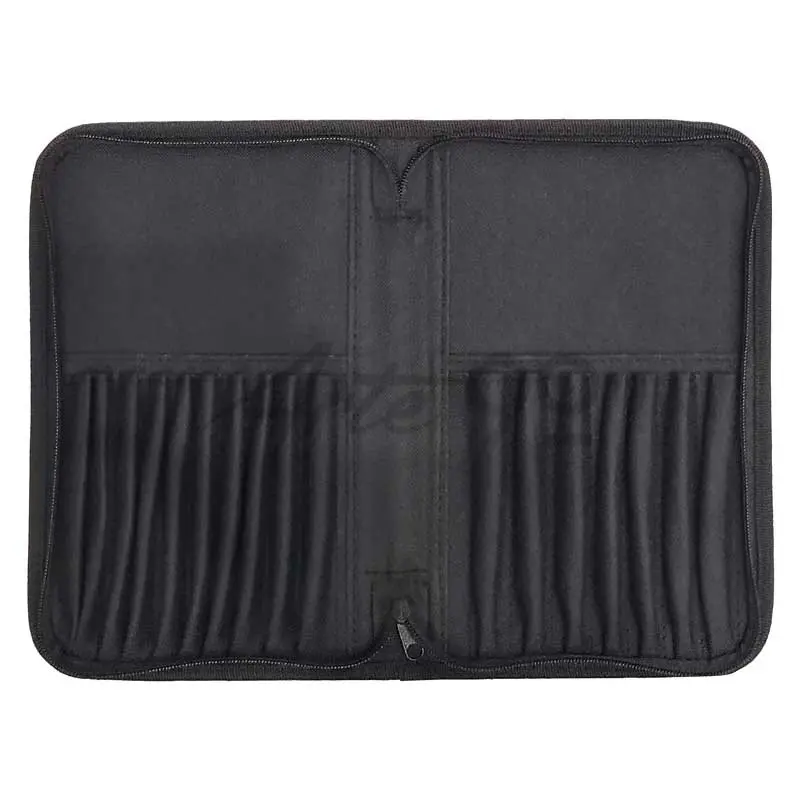 Borsa trucco viaggio con scomparto per pennelli Borsa per il trucco da
