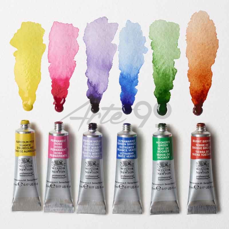 Set acquarello Extra-Fine Professional "FLOREALE" 6 tubetti 5 ml
